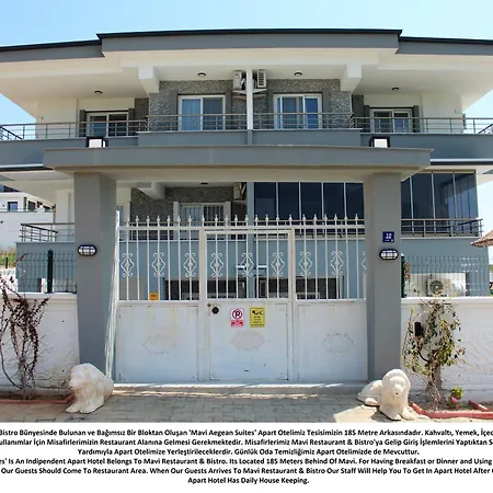 דירה Mavi Restaurant & 3